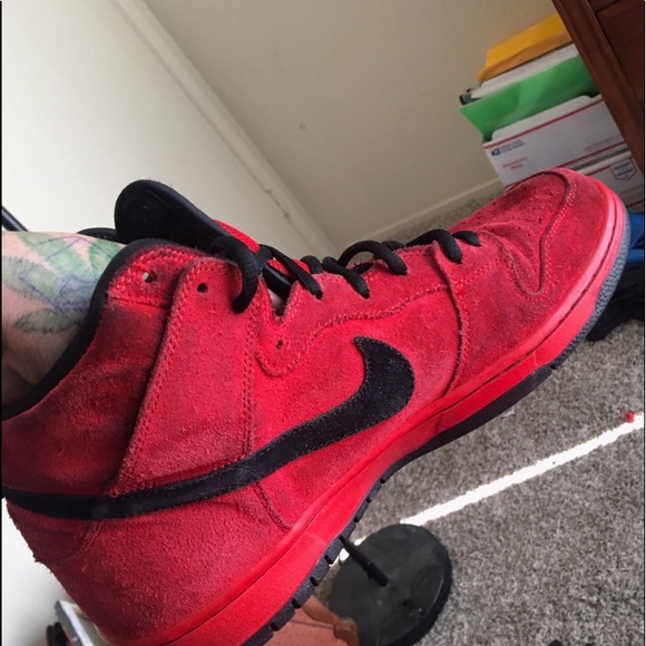 Nike Dunk SB High Red Devil - Picture 4 of 6